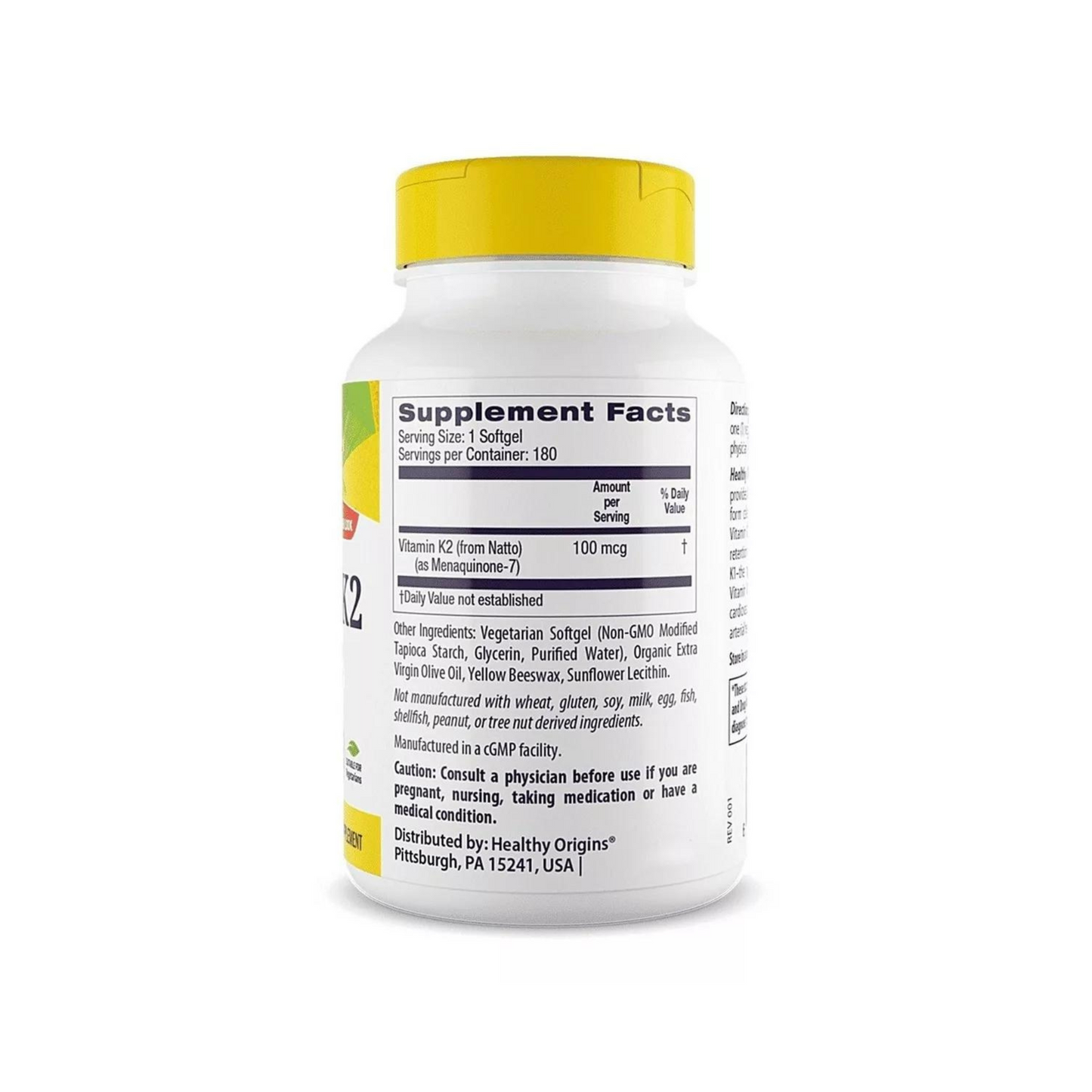 Combo Healthy Origins Vitamina D3 10000 IU, 360 Softgels + Healthy Origins Vitamina K2 MK7 100 mcg, 180 Softgels + Now Foods Vitamina A 10000 IU, 100 Softgels
