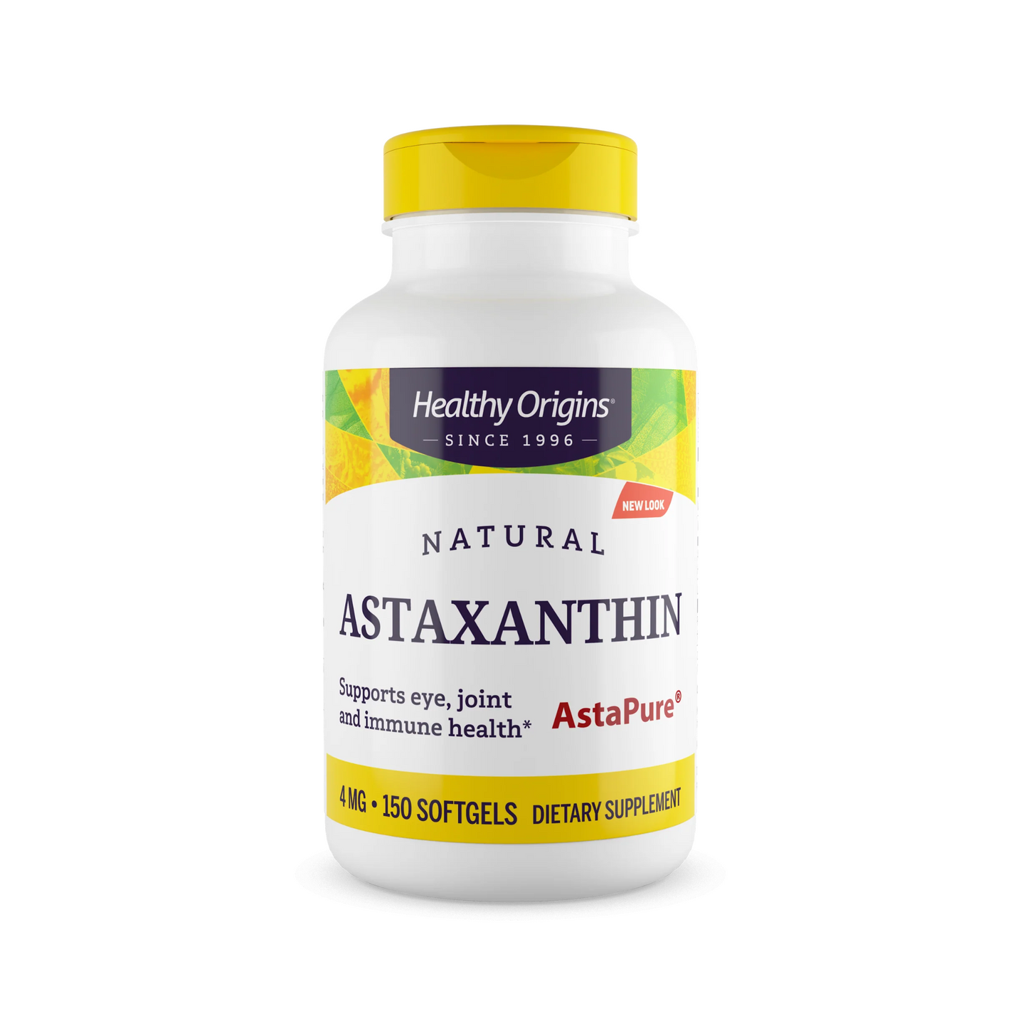 Healthy Origins, Astaxanthin, 4 mg (AstaPure®), 150 Gels