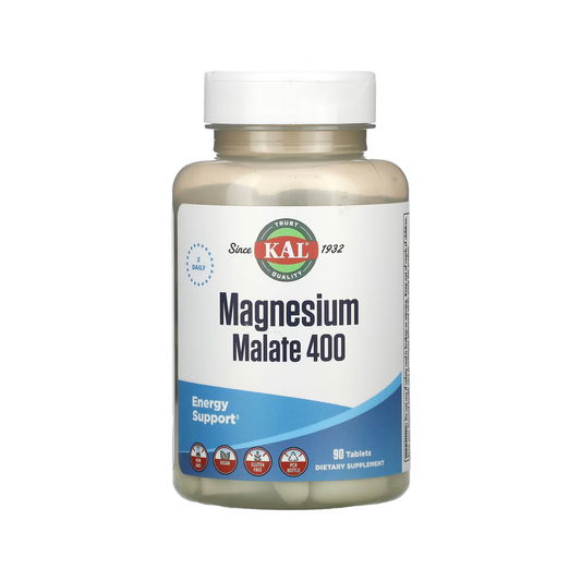 KAL, Malato de Magnésio 400 (200 mg) , 90 Comprimidos