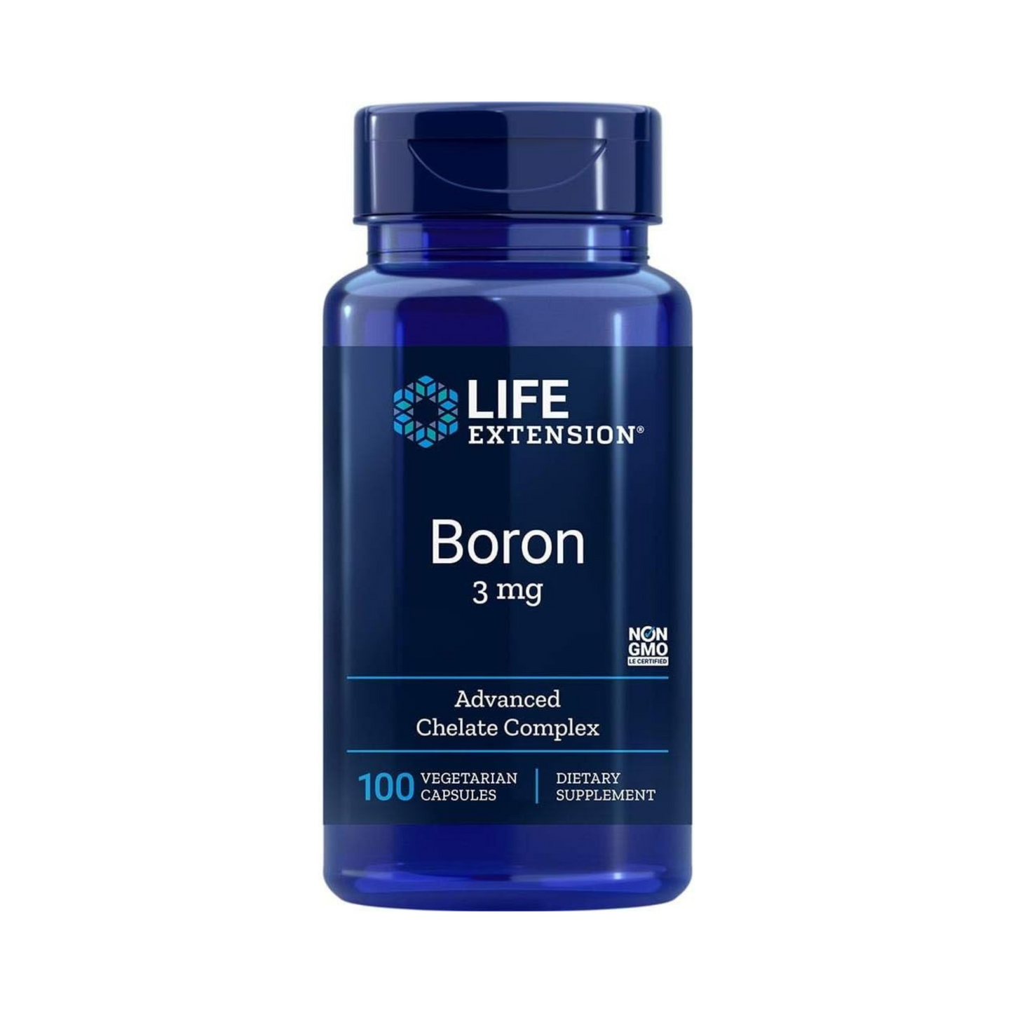 Life Extension Boron, 3 mg, 100 Cápsulas