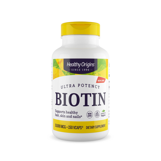 Healthy Origins, Biotina, 10,000 mcg, 150 Vcaps