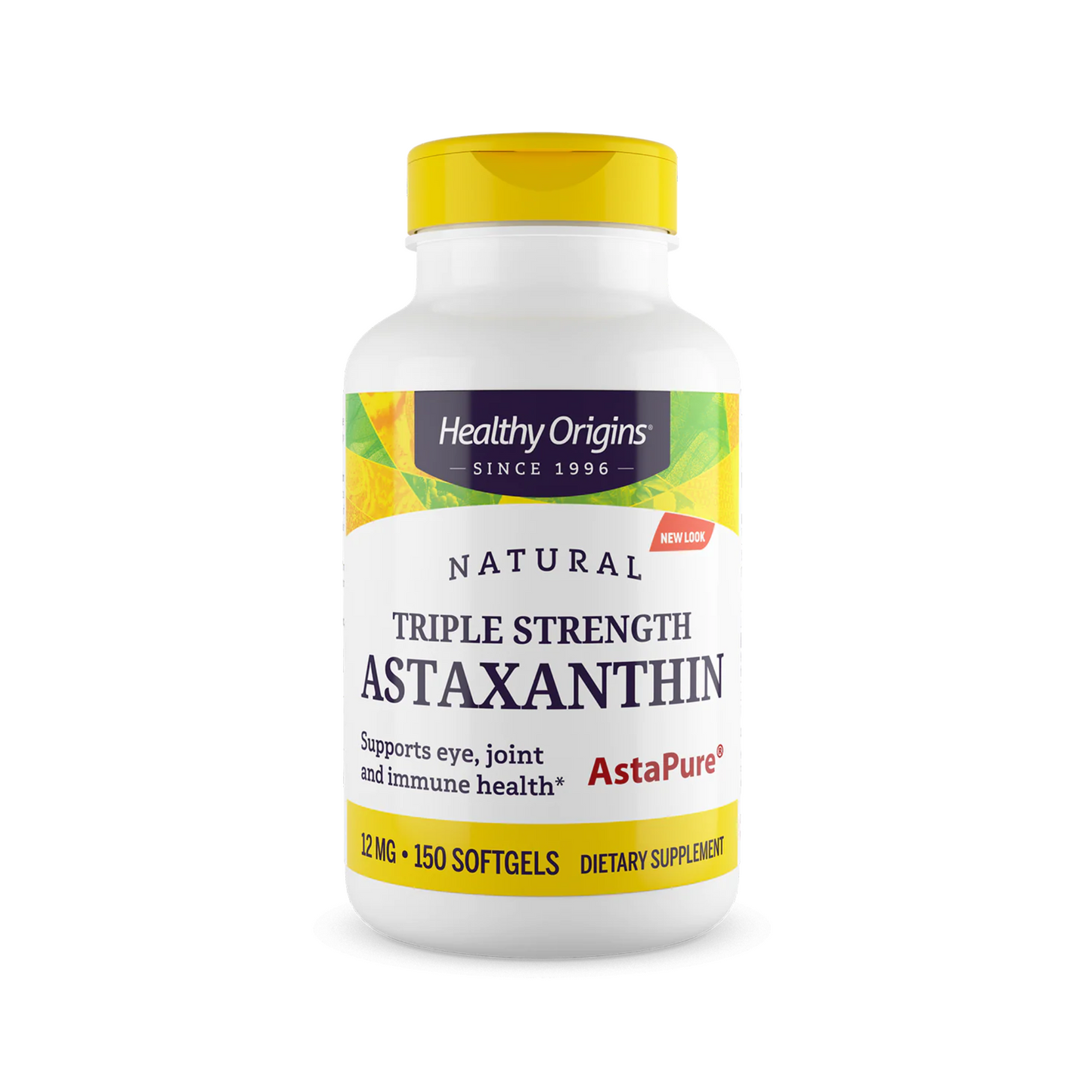 Healthy Origins, Astaxanthin, 12 mg (AstaPure®), 150 Gels