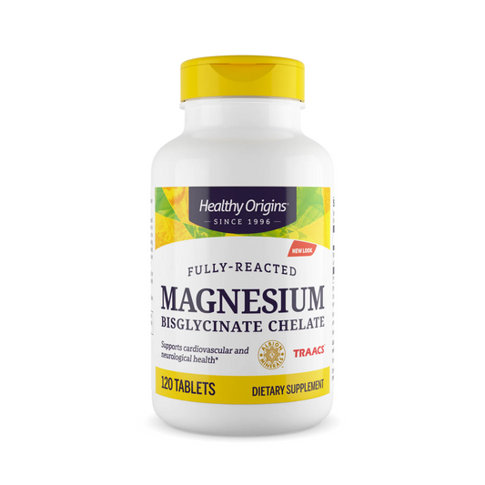 Healthy Origins, Magnesium Bisglycinate Chelate (Albion), 100 MG,  120 Tabs