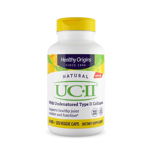 Healthy Origins UC•II 40 mg (With Undernatured Type II Collagen) 120 Vcaps