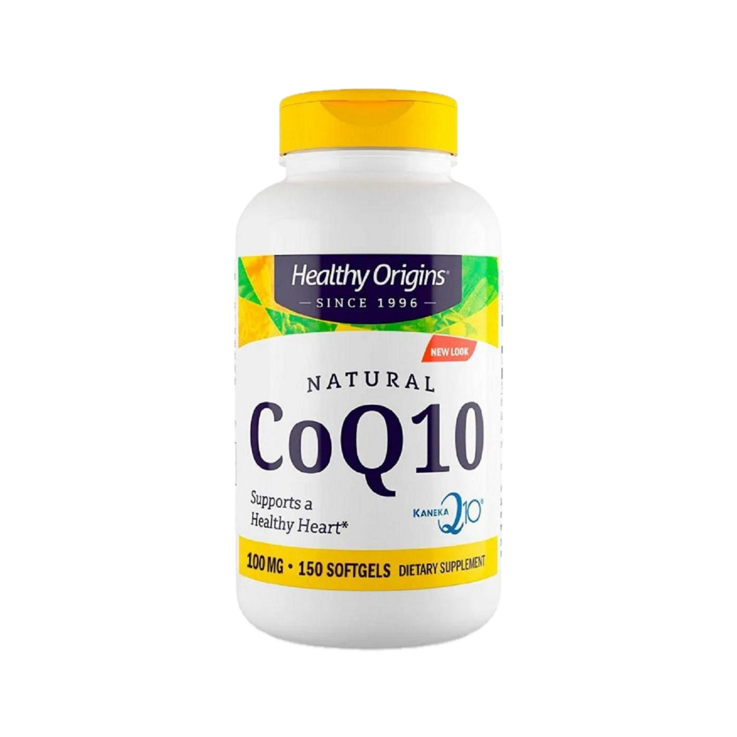 Healthy Origins CoQ10 100 mg (Kaneka Q10), 150 Cápsulas Softgels