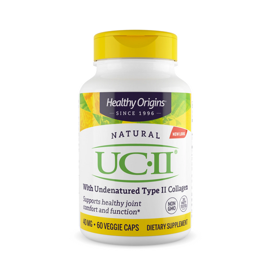 Healthy Origins UC•II 40 mg (With Undernatured Type II Collagen) 60 Vcaps