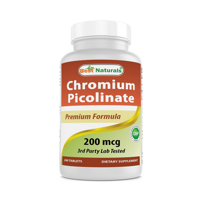 Best Naturals, Chromium Picolinate, 1000 mcg, 240 Tablets