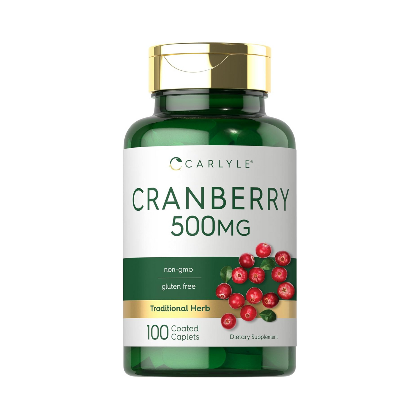 Carlyle Cranberry Pills, 500mg, 100 Comprimidos