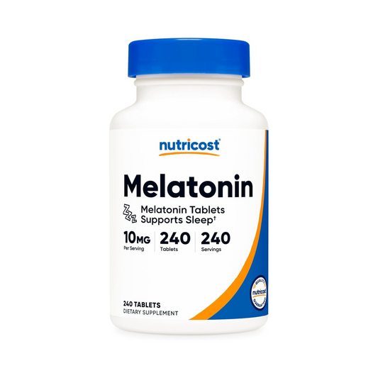 Nutricost Melatonina, 10mg - 240 Comprimidos