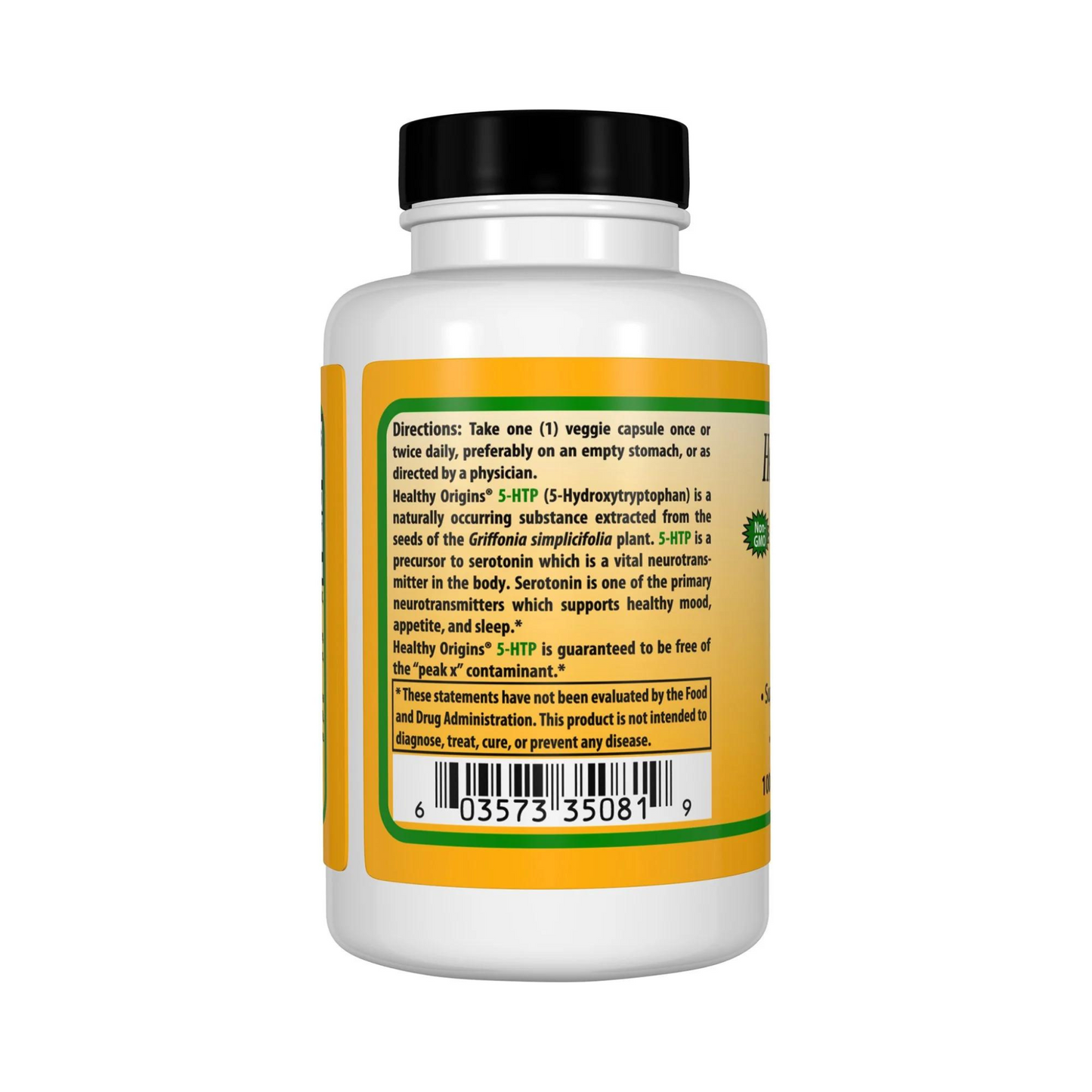 Healthy Origins, 5-HTP, 100 mg, 120 Vcaps