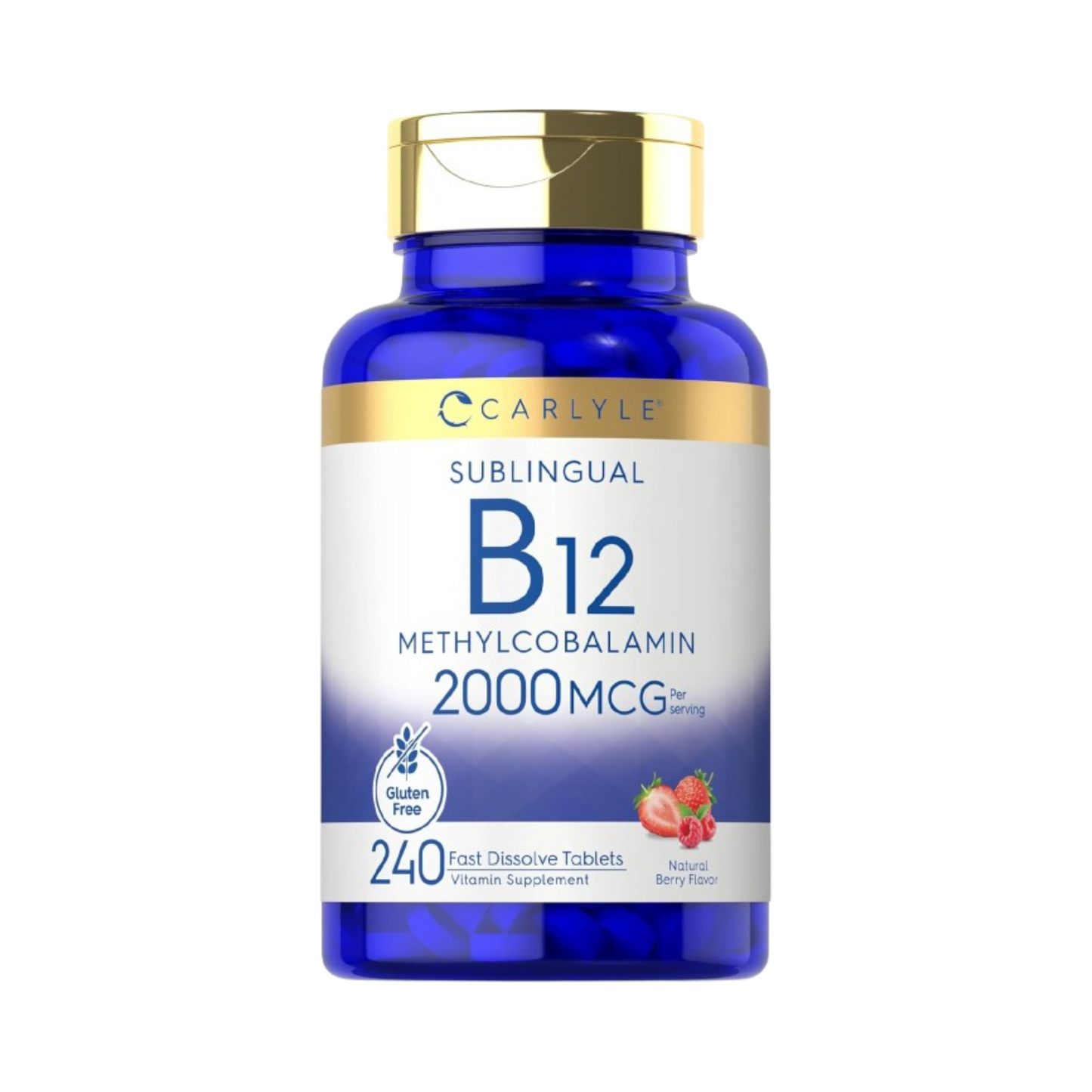 Combo 2x Vitamina B12 2000 mcg 240 Comprimidos + 2x Vitamina K2 MK7 100 mcg, 150 Cápsulas