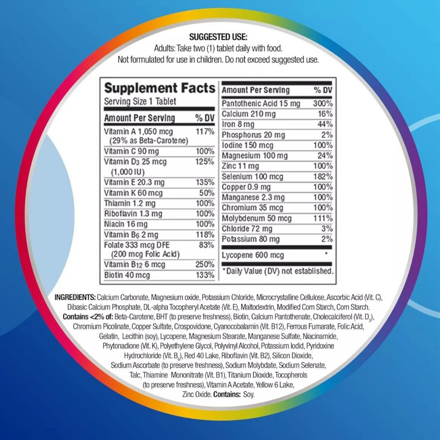 Centrum Multivitamínico Masculino, 200 Comprimidos