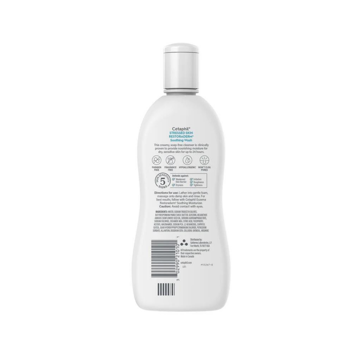Sabonete Líquido Cetaphil Restoraderm de Alívio para Suavização 295ml