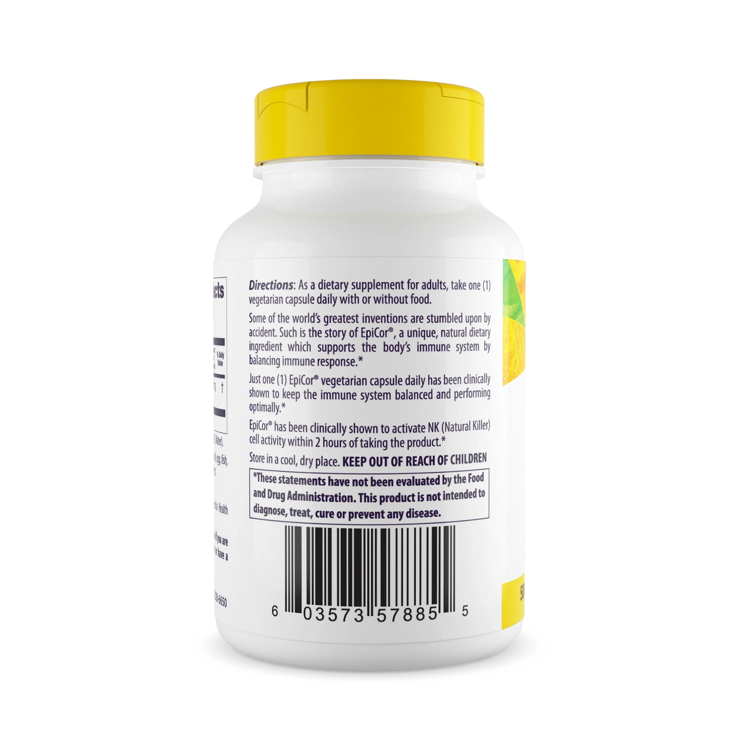 Healthy Origins, EPICOR (Immune Protection) 500 mg, 30 Vcaps
