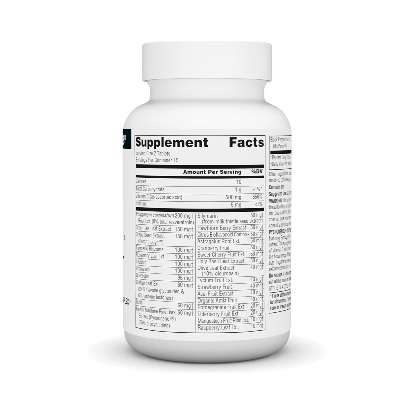 Source Naturals Pycnogenol Supreme, Complexo Antioxidante de Frutas Vermelhas e Botânico, 30 Comprimidos