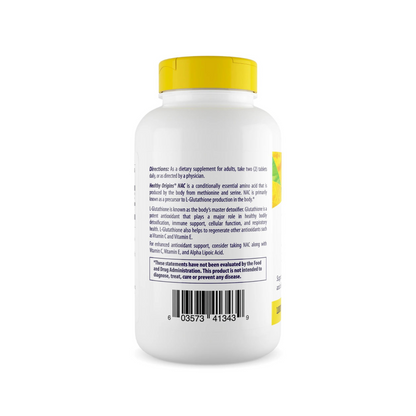 Healthy Origins NAC (N-Acetyl Cysteine) 1000 mg 240 Tabs