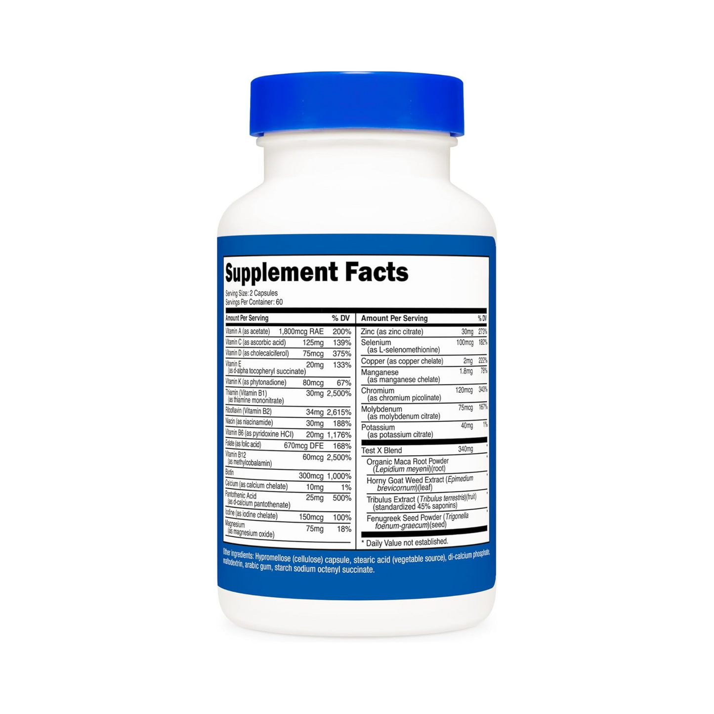 Nutricost Multivitamínico Masculino, 120 Cápsulas