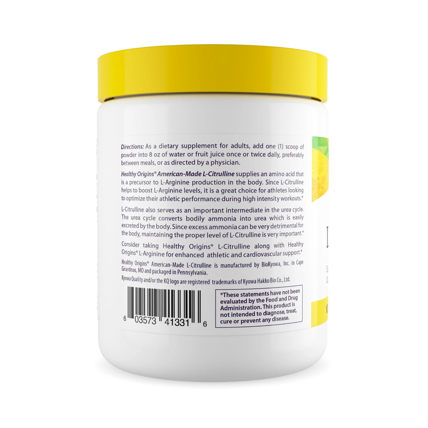 Healthy Origins, L-Citrulline, (American-Made) 10.6 oz.