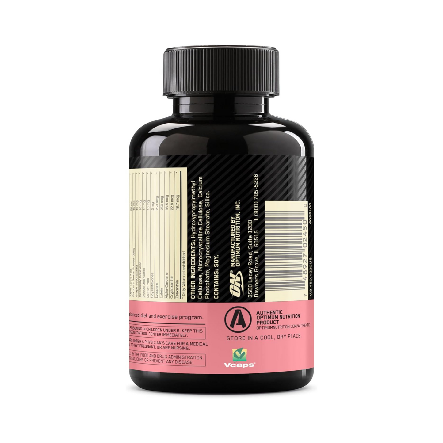 Optimum Nutrition Multivitamínico Diário Opti-Women para Mulheres, 60 Cápsulas