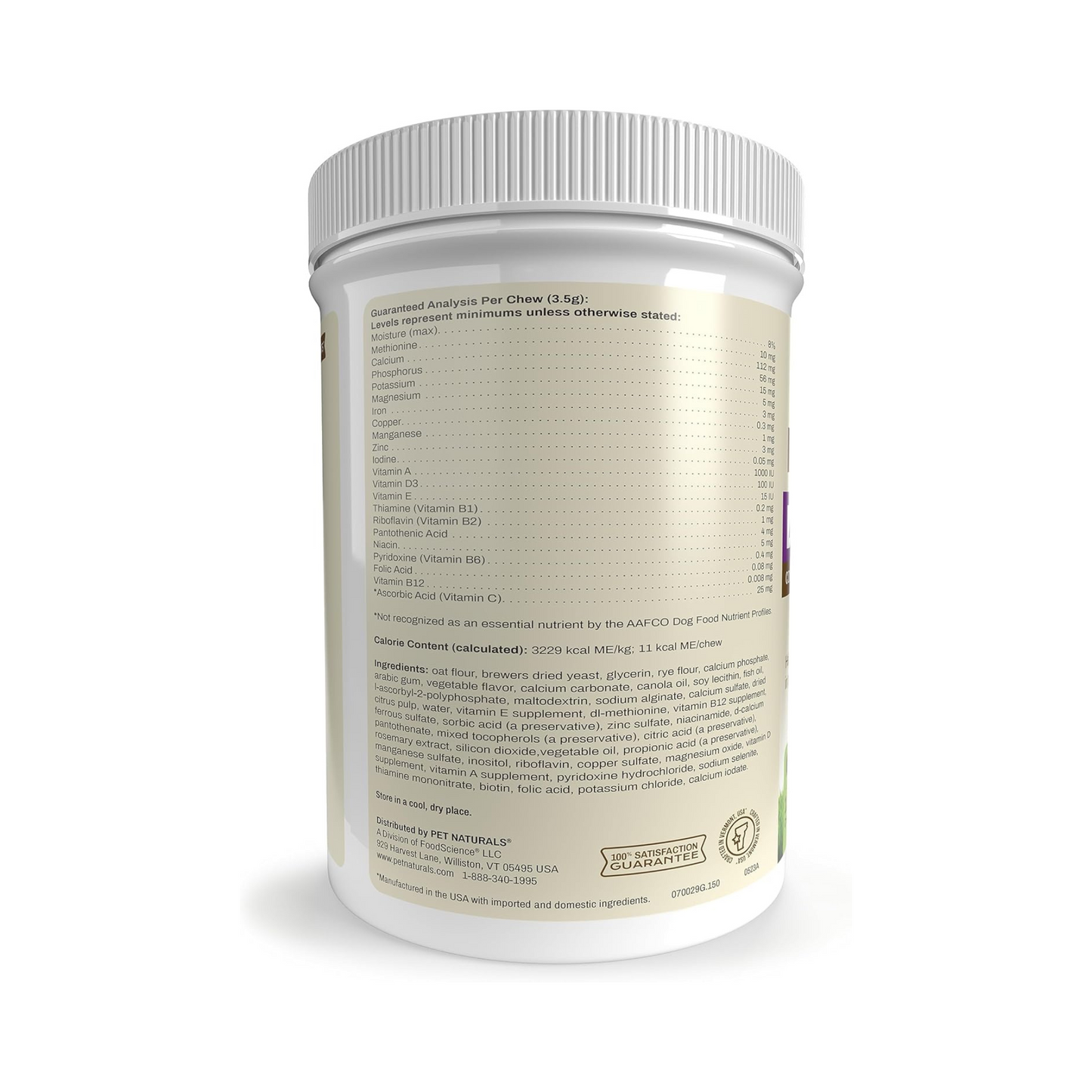 Pet Naturals Multivitamínico Diário para Cães, 150 Mastigáveis Sabor Vegetal