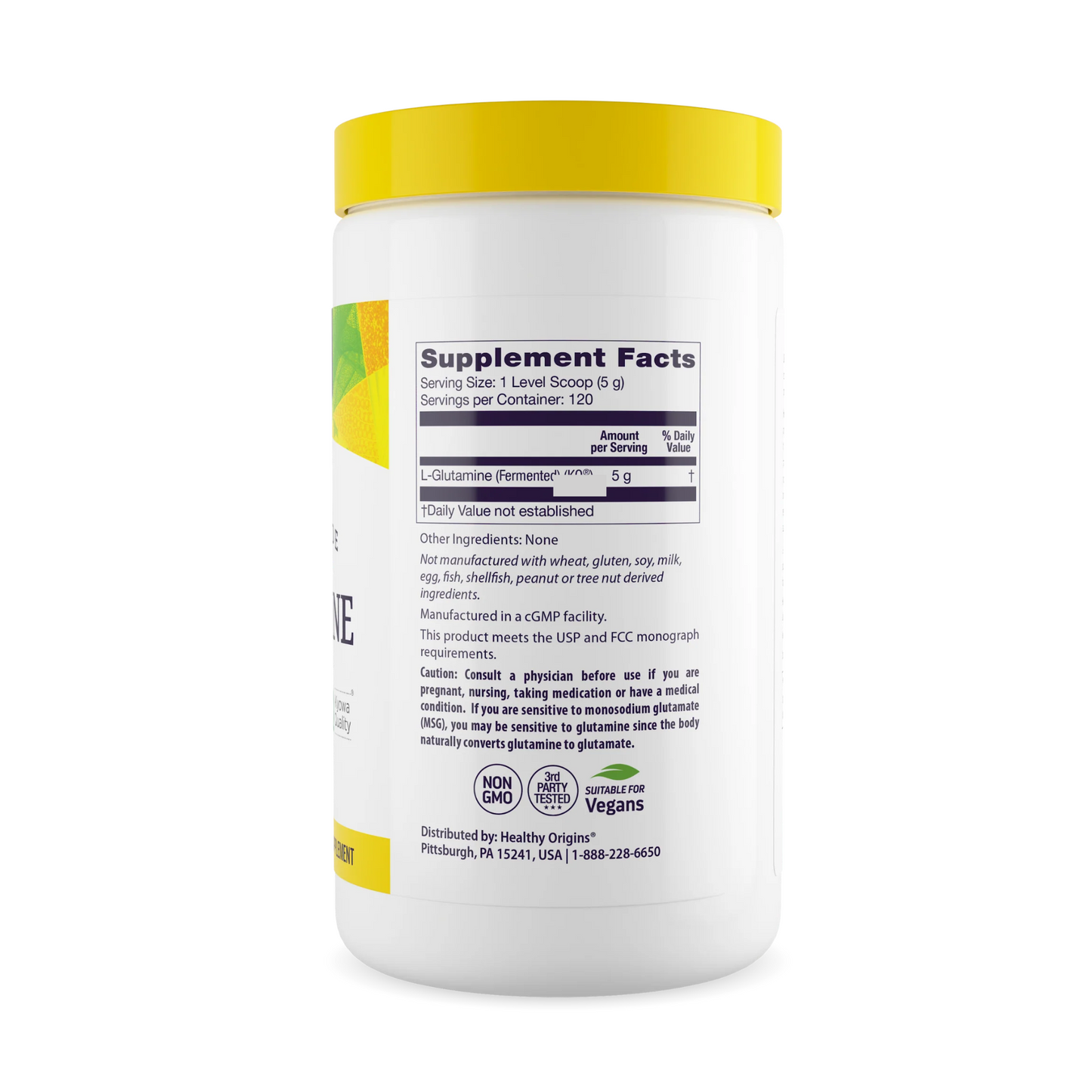 Healthy Origins, L-Glutamine, (American-Made) 21.2 oz