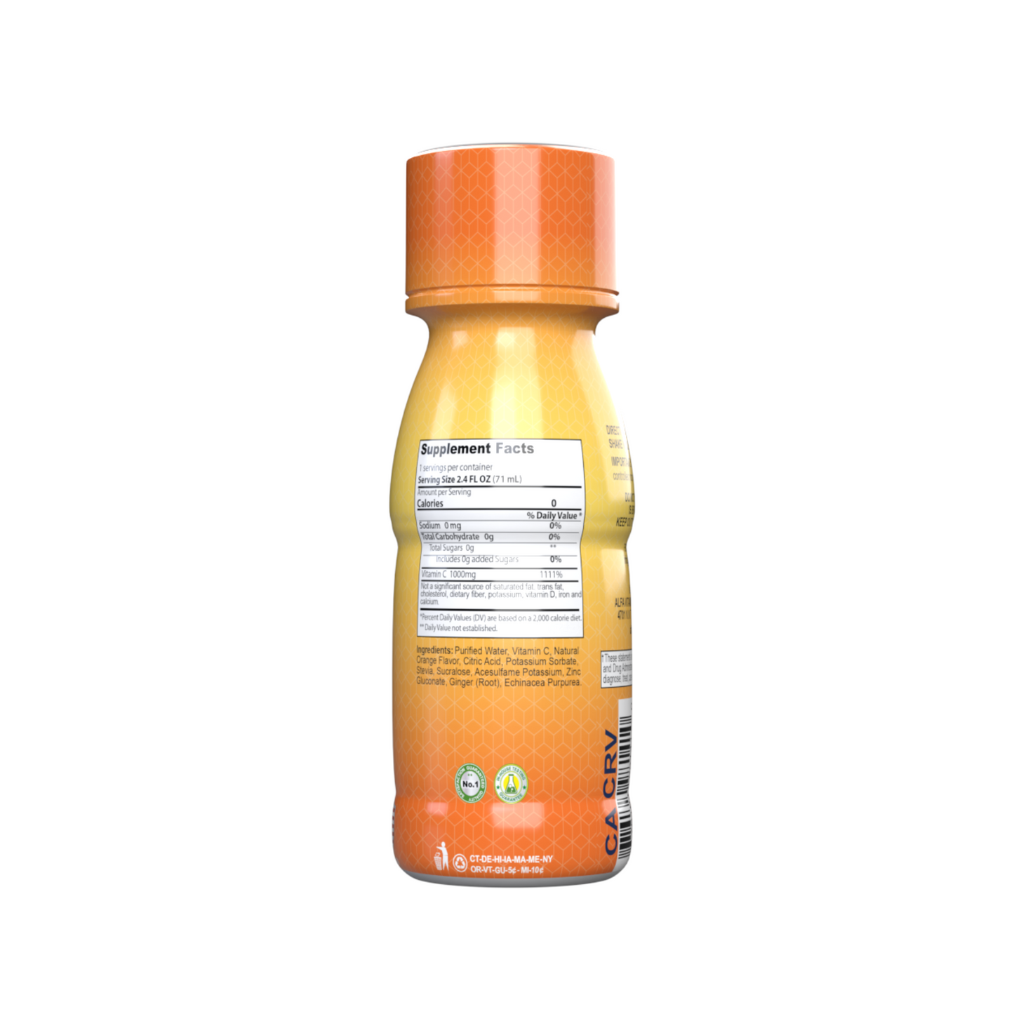 Suplemento Alfa Vitamins Vitamina C Líquida, 1000 mg, 213 ml