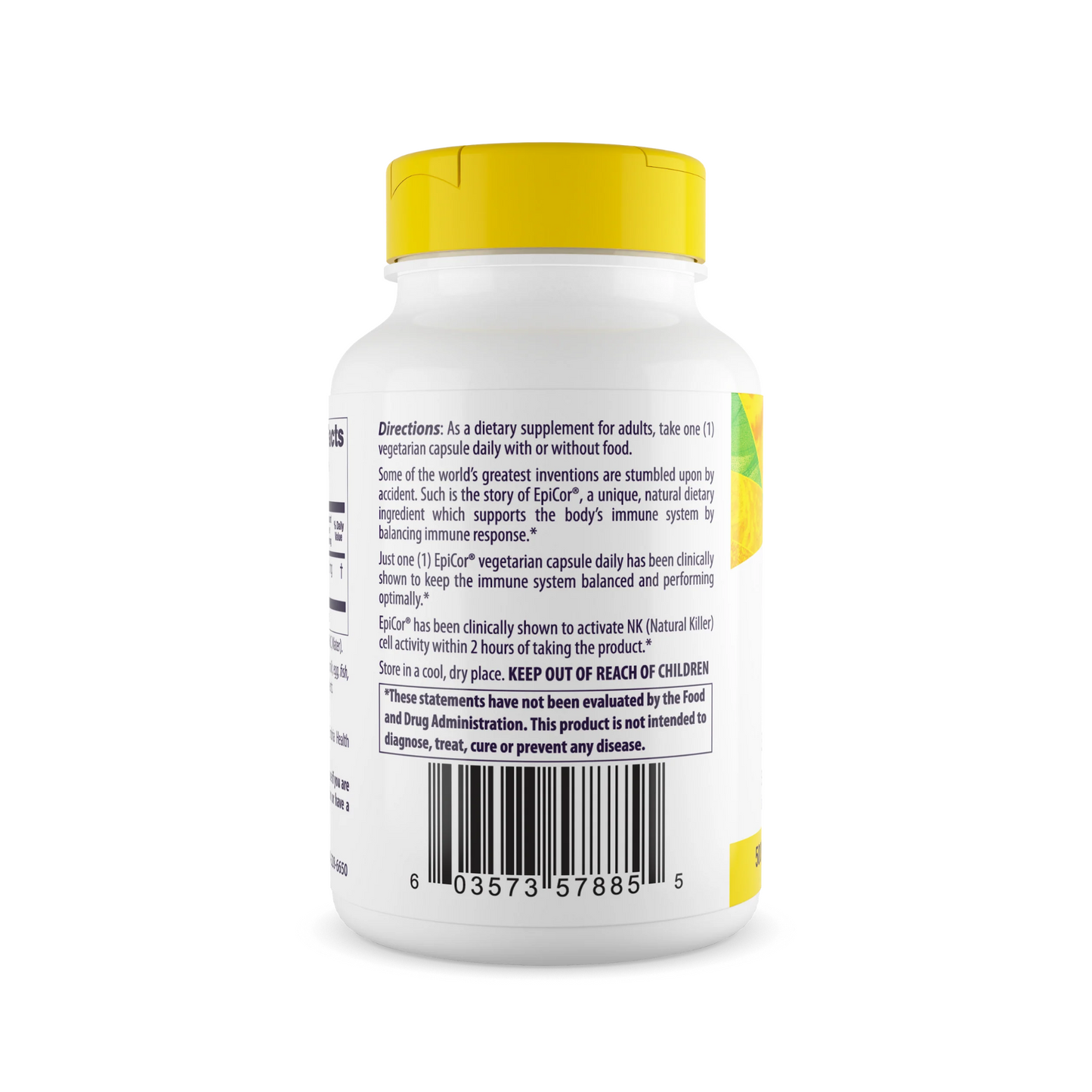 Healthy Origins EPICOR (Proteção Imunológica) 500 mg, 150 Cápsulas Vegetais