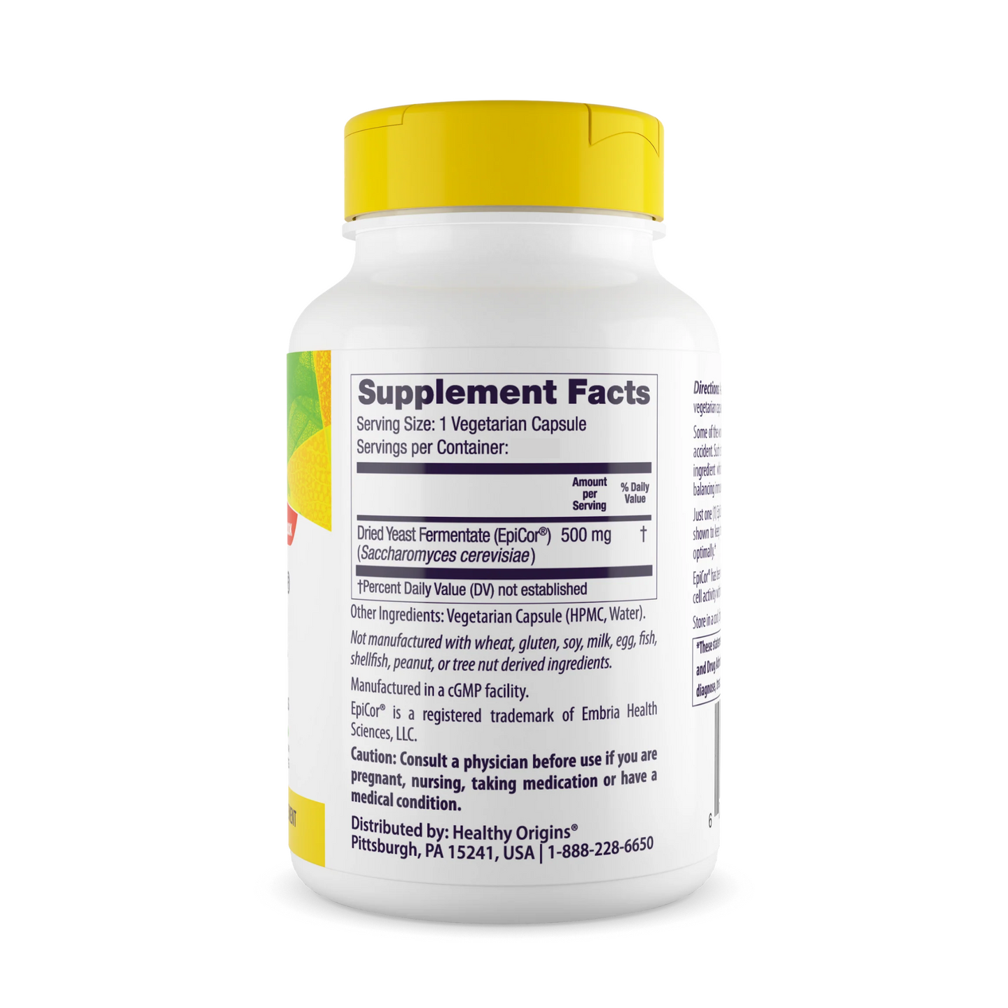Healthy Origins, EPICOR (Immune Protection) 500 mg, 30 Vcaps