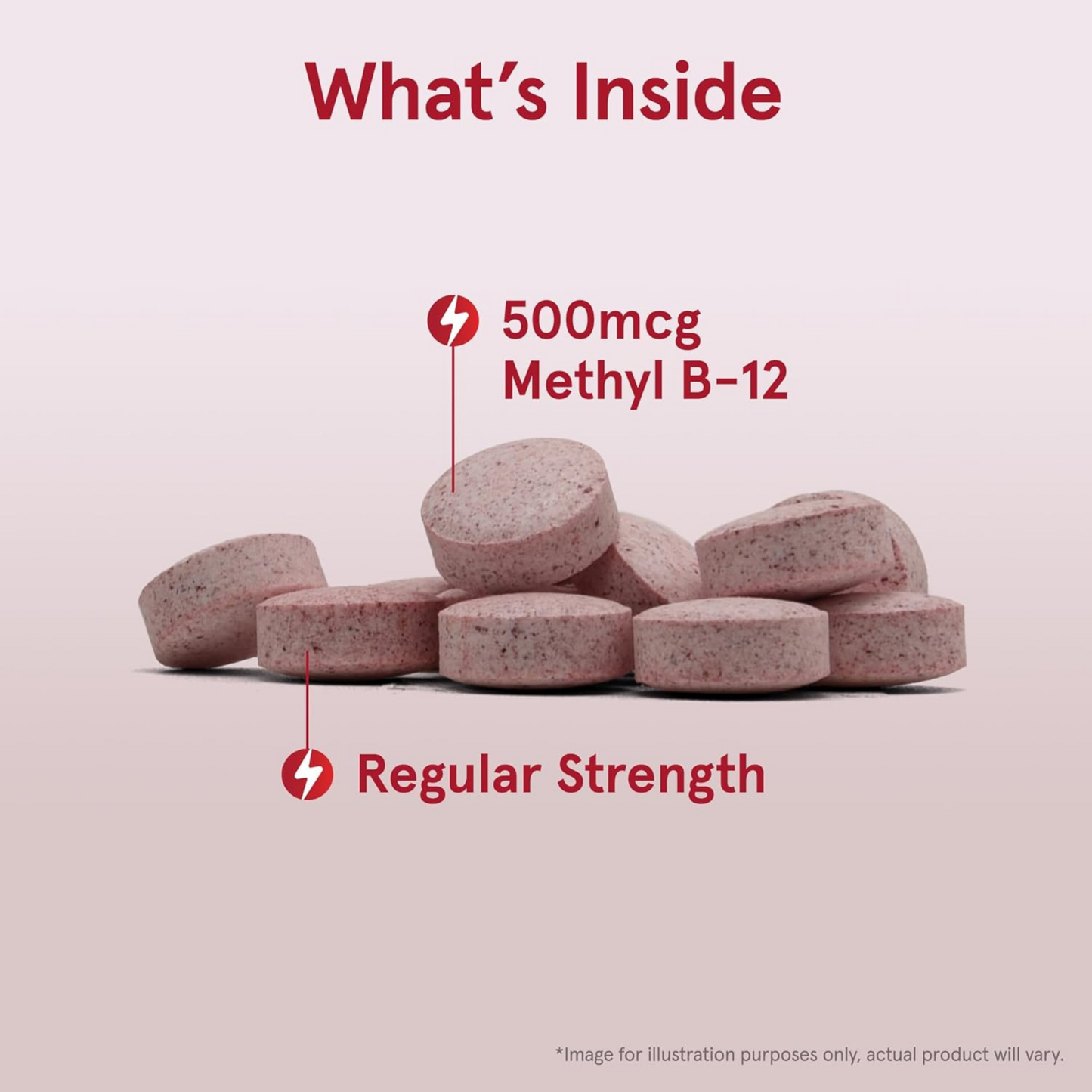 Jarrow Formulas B12, 1000 mcg, 100 Comprimidos Mastigáveis