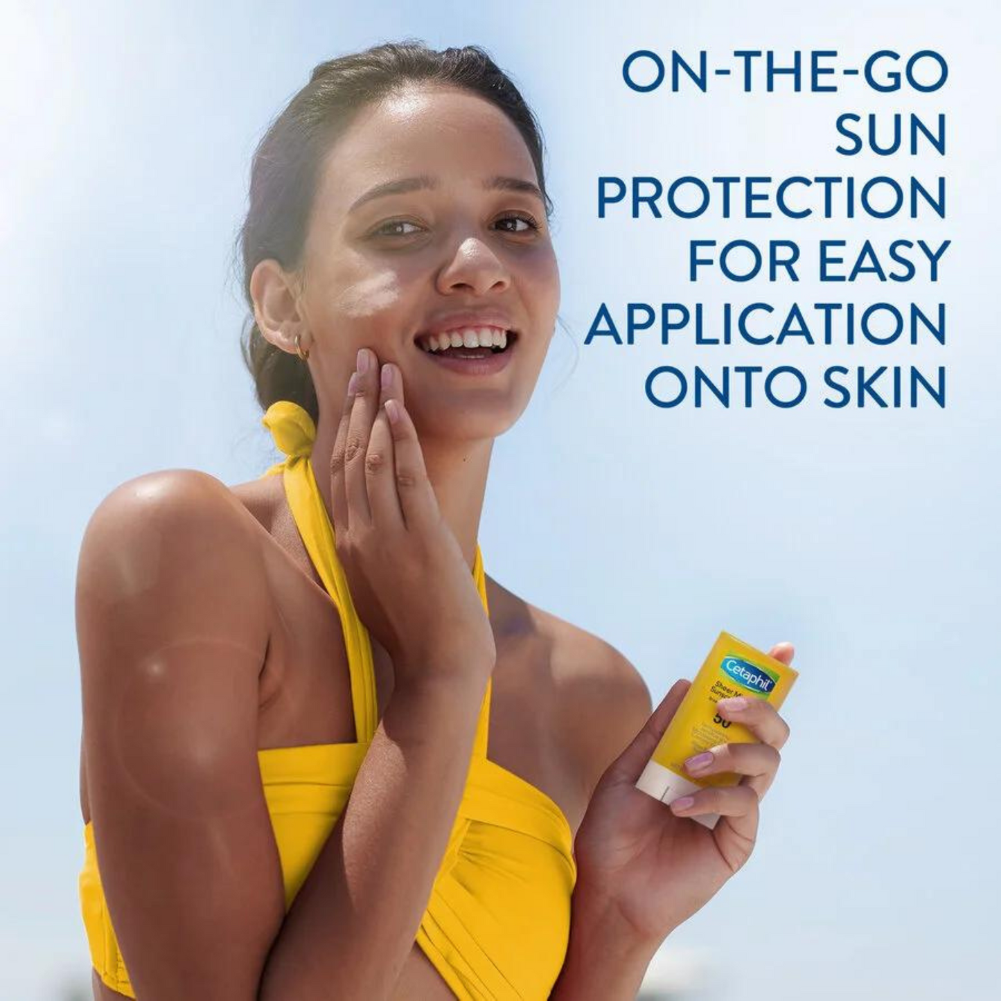 Protetor Solar em Bastão Cetaphil Pure Mineral SPF 50