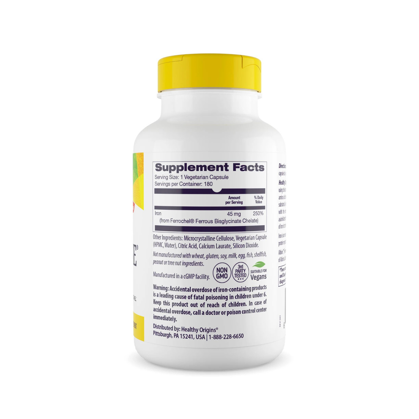 Healthy Origins Pó de Inositol, 16 oz.