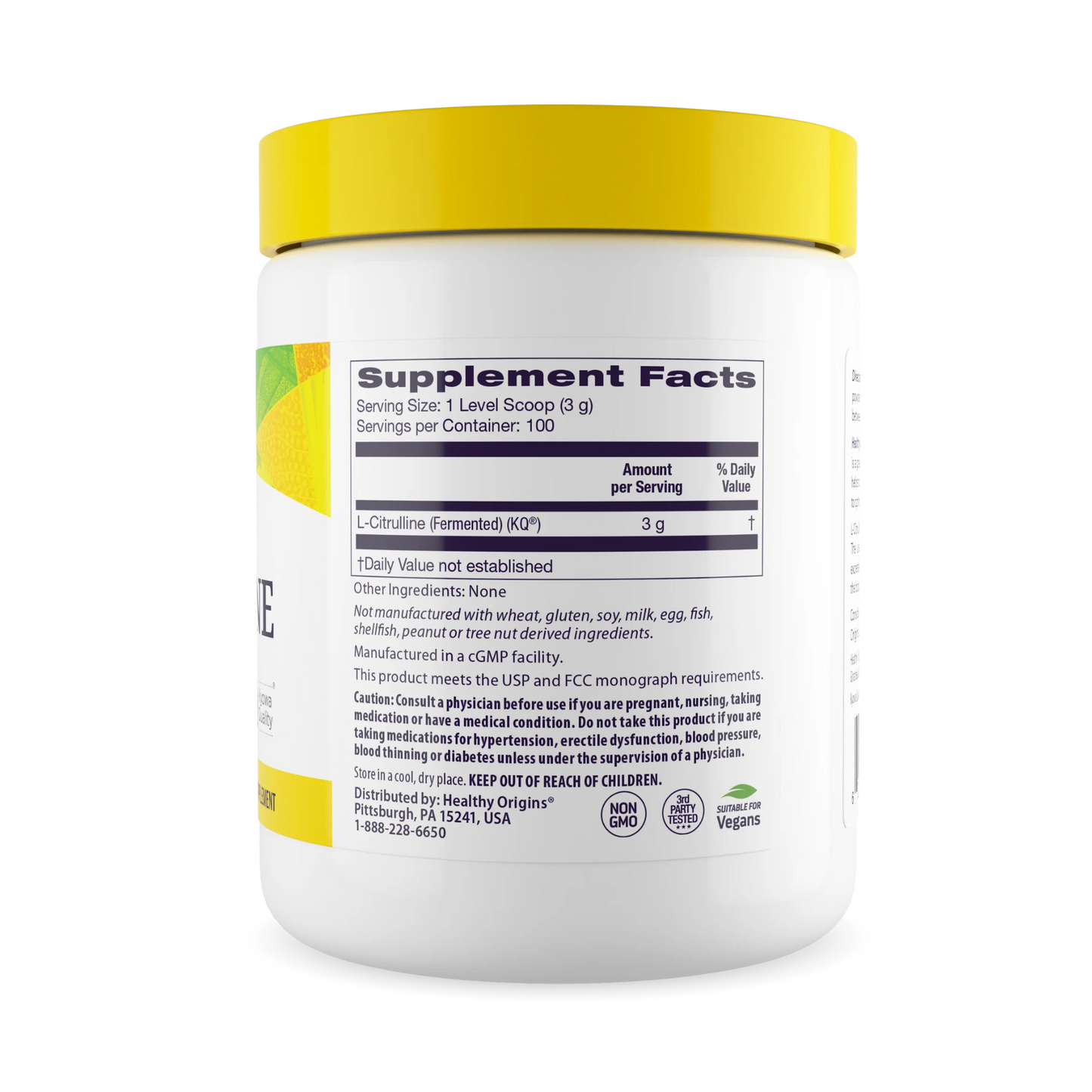 Healthy Origins, L-Citrulline, (American-Made) 10.6 oz.