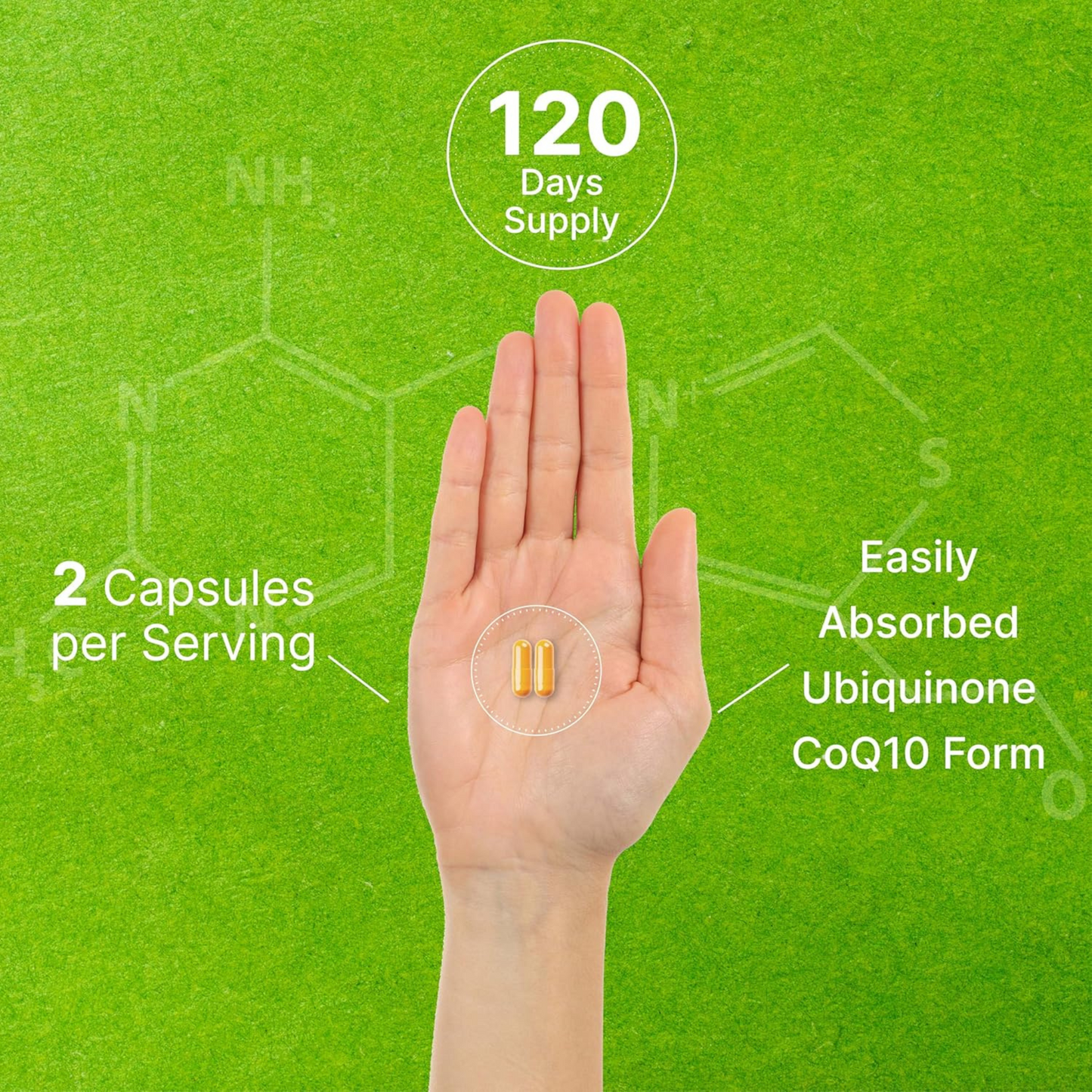 Deal Supplement CoQ10 100 mg com Ômega 3 100 mg 240 Cápsulas