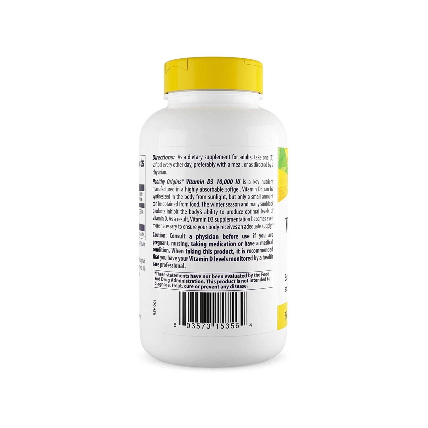Combo Healthy Origins Vitamina D3 10000 IU, 360 Softgels + NOW Foods Vitamina D3 Líquida Força Extra 25 mcg (1000 UI), 30 ml