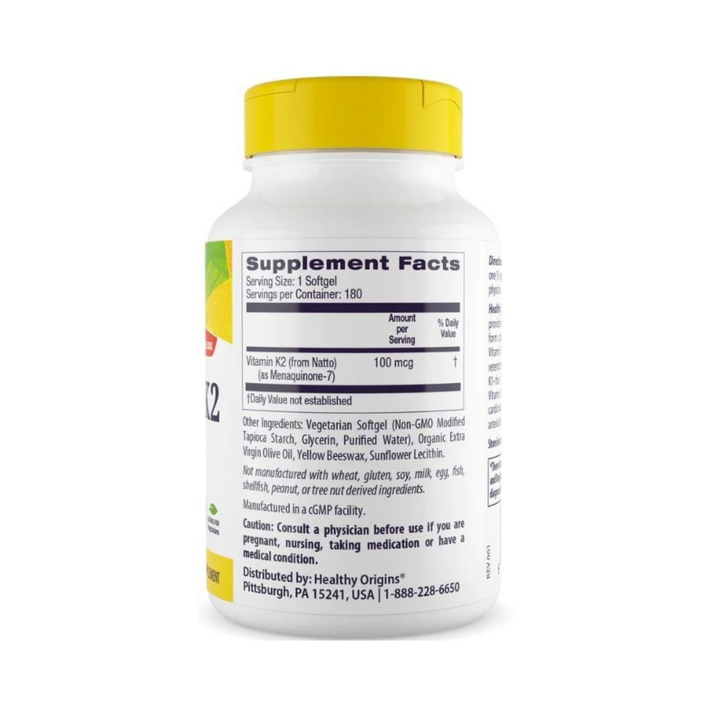 Combo Nature Made Cálcio 600 mg com Vitamina D3, 220 Comprimidos + Doctor's Best Magnésio de Alta Absorção 100 mg, 120 Comprimidos + Healthy Origins Vitamina K2 MK7 100 mcg, 180 Softgels