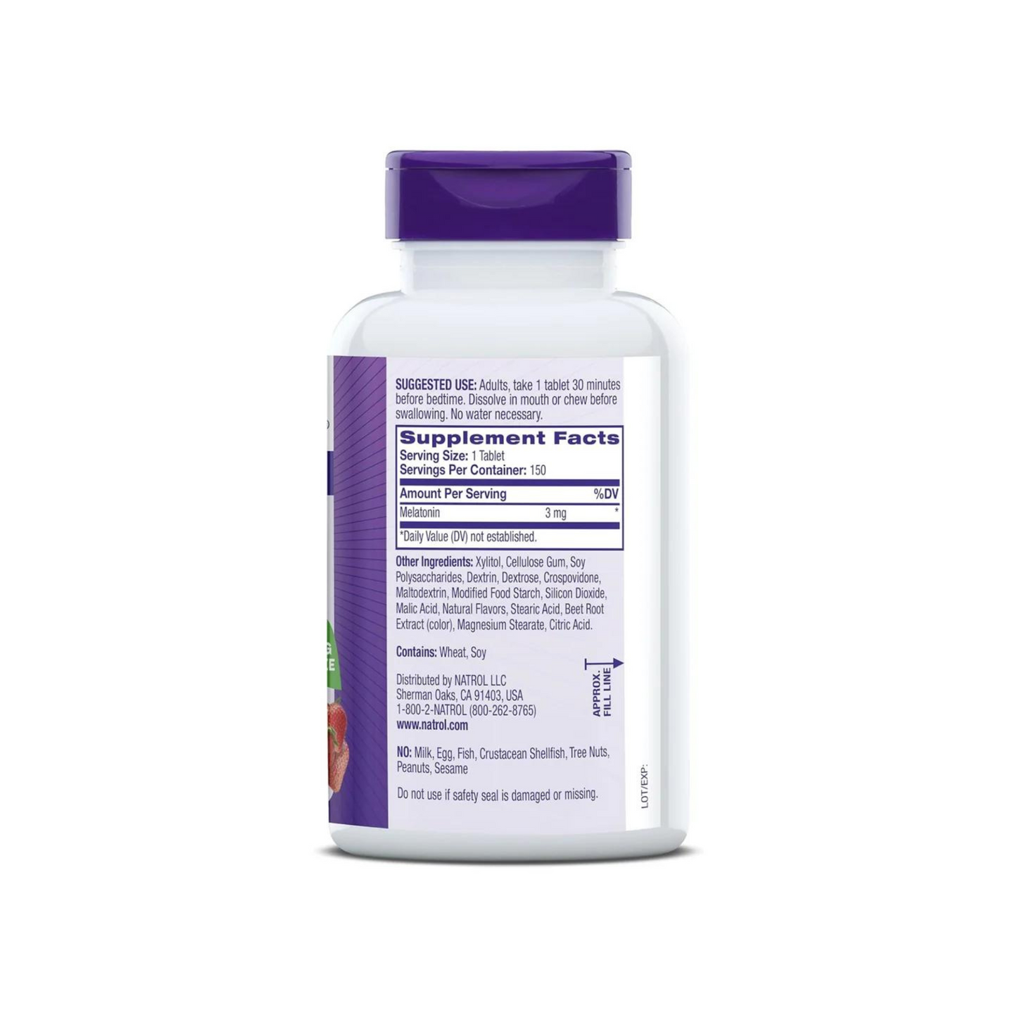 Combo Healthy Origins Vitamina D3 10000 IU, 240 Softgels + Natrol Melatonina Dissolução Rápida de Morango 3 mg, 150 Comprimidos