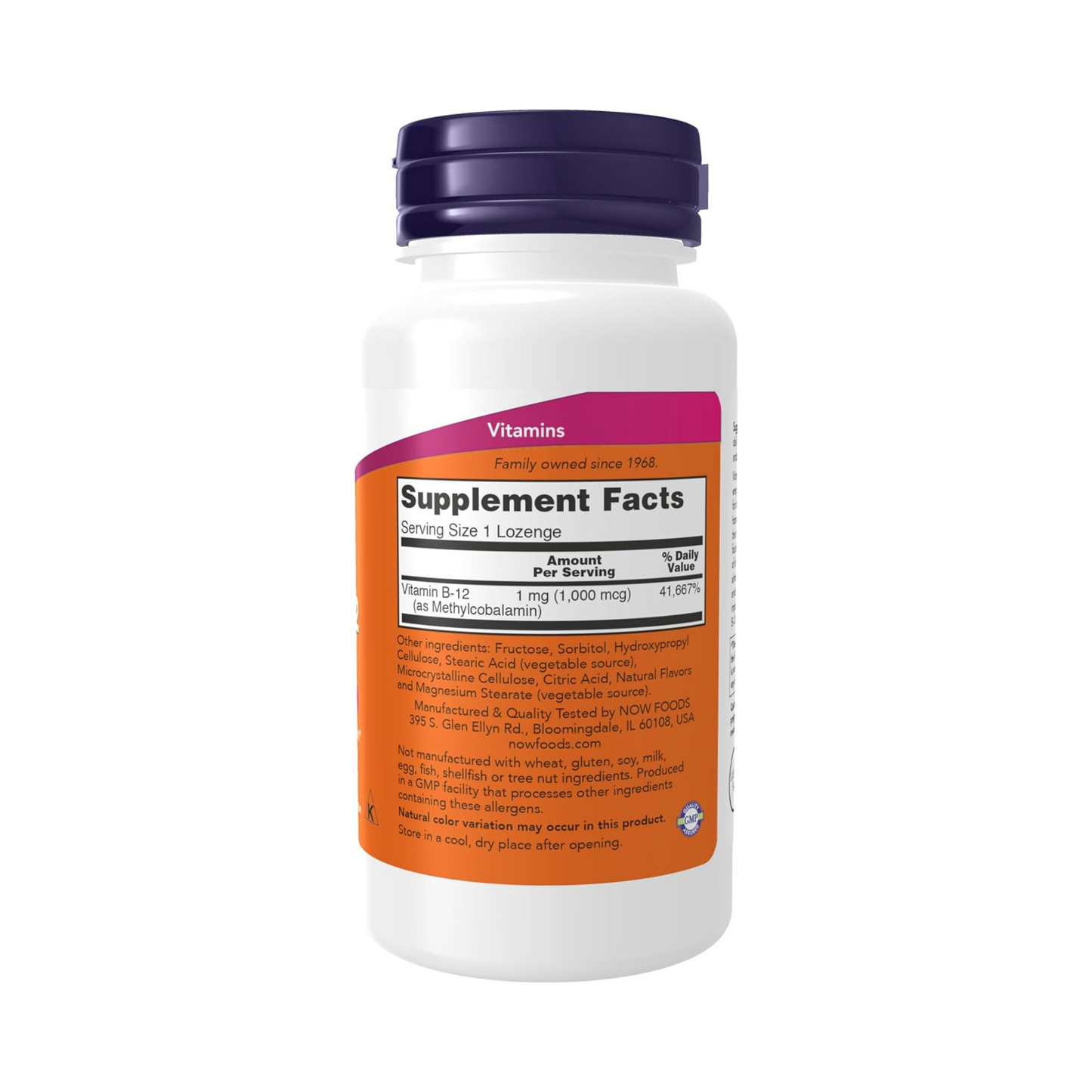 Combo 1 NOW Foods Ômega-3 1000 mg 180 EPA 120 DHA 200 Softgel + 2 NOW Foods Metil B-12 1000 mcg 100 Pastilhas