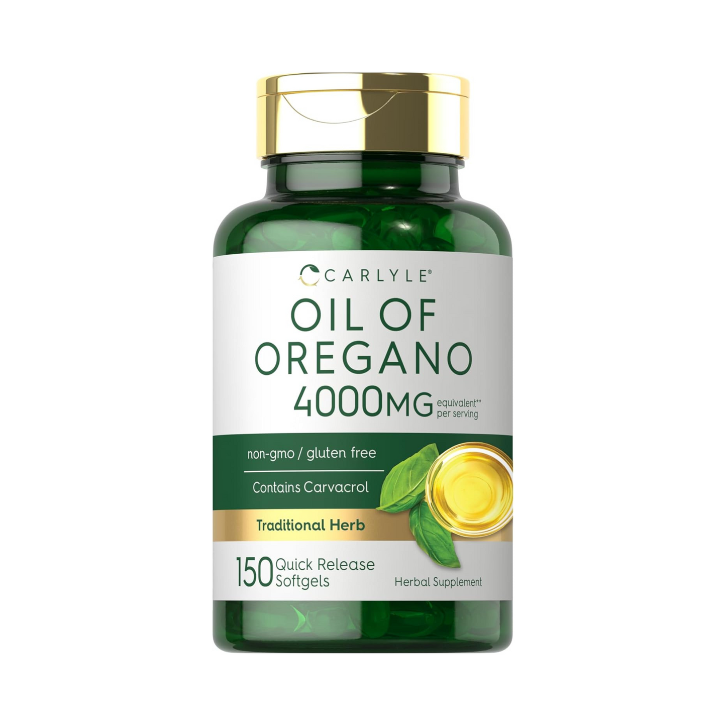 Combo Carlyle Óleo de Orégano 4000mg, 150 softgels + Healthy Origins Vitamina D3 1000 UI, 360 softgels + Carlyle Vitamina K2 MK7, 100 mcg, 150 softgels