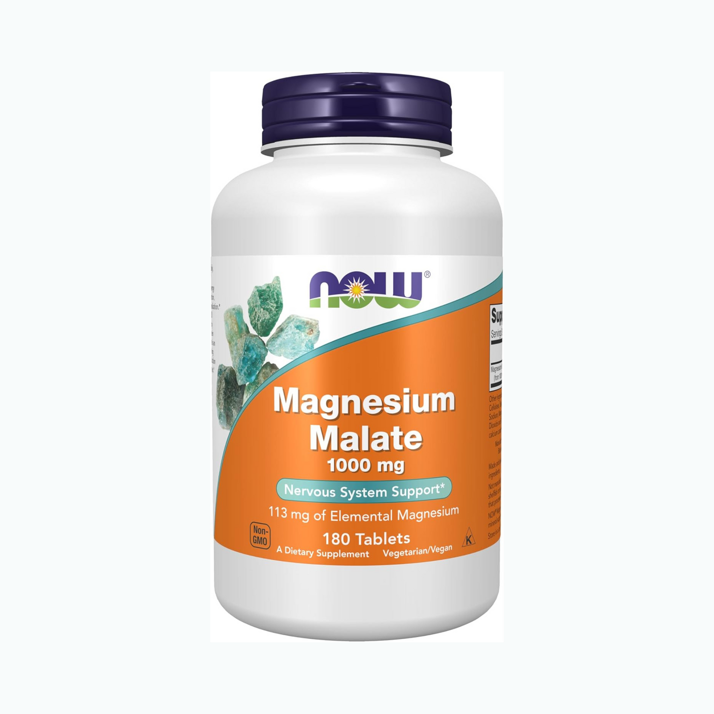 Combo Healthy Origins Vitamina D3 10.000 UI, 240 Softgels + Carlyle Vitamina K2 MK7, 100 mcg, 150 Softgels + NOW Foods Magnésio Malato 1000 mg, 180 Comprimidos