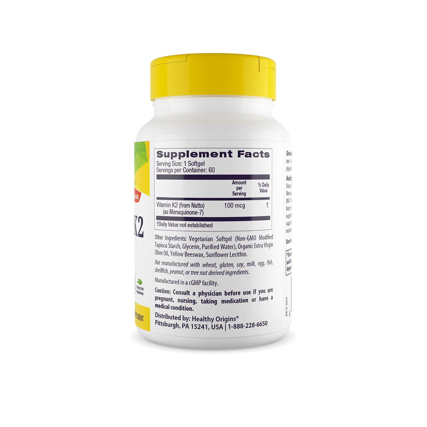 Combo 1 Healthy Origins, Vitamina D3, 10000 UI 360 Softgels & 1 Healthy Origins, Vitamina K2 MK7 100 MCG, 180 360 Softgels & 1 Jarrow Formulas, Metil B-12, Limão, 1.000 mcg, 100 Pastilhas Mastigáveis