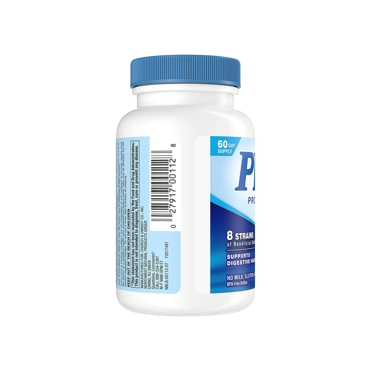 Nutrition Now, PB 8, Probiótico, 14 Bilhões, 120 Cápsulas (7 Bilhões por Cápsula)
