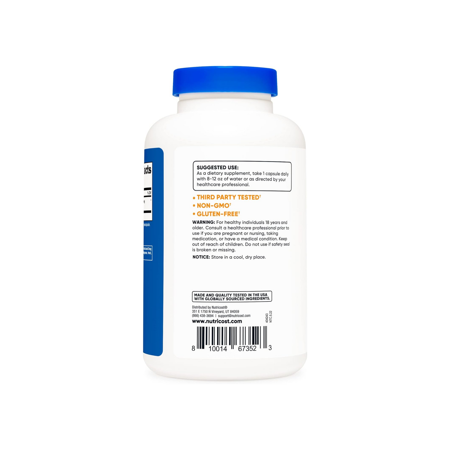 Nutricost, saffron (açafrão, crocus sativos), 88.5 mg, 240 capsules