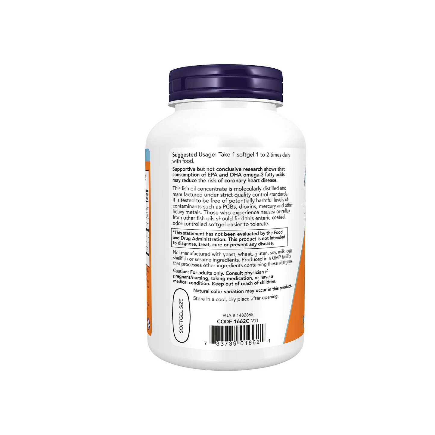 Combo 1 Now Foods Omega 3 1000 MG DHA 500 EPA 250 180 Softgels + 1 Now Foods Ultra Omega 3 1000 MG EPA 500 DHA 250 180 Softgels