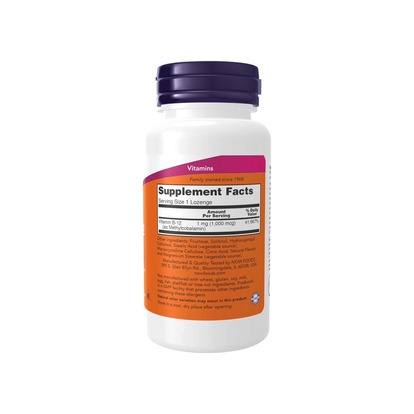 Combo Now Foods Ômega 3 1000 mg, DHA 500 mg, EPA 250 mg, 90 Softgels + Now Foods Vitamina Methyl B-12 1000 mcg, 100 Lozenges
