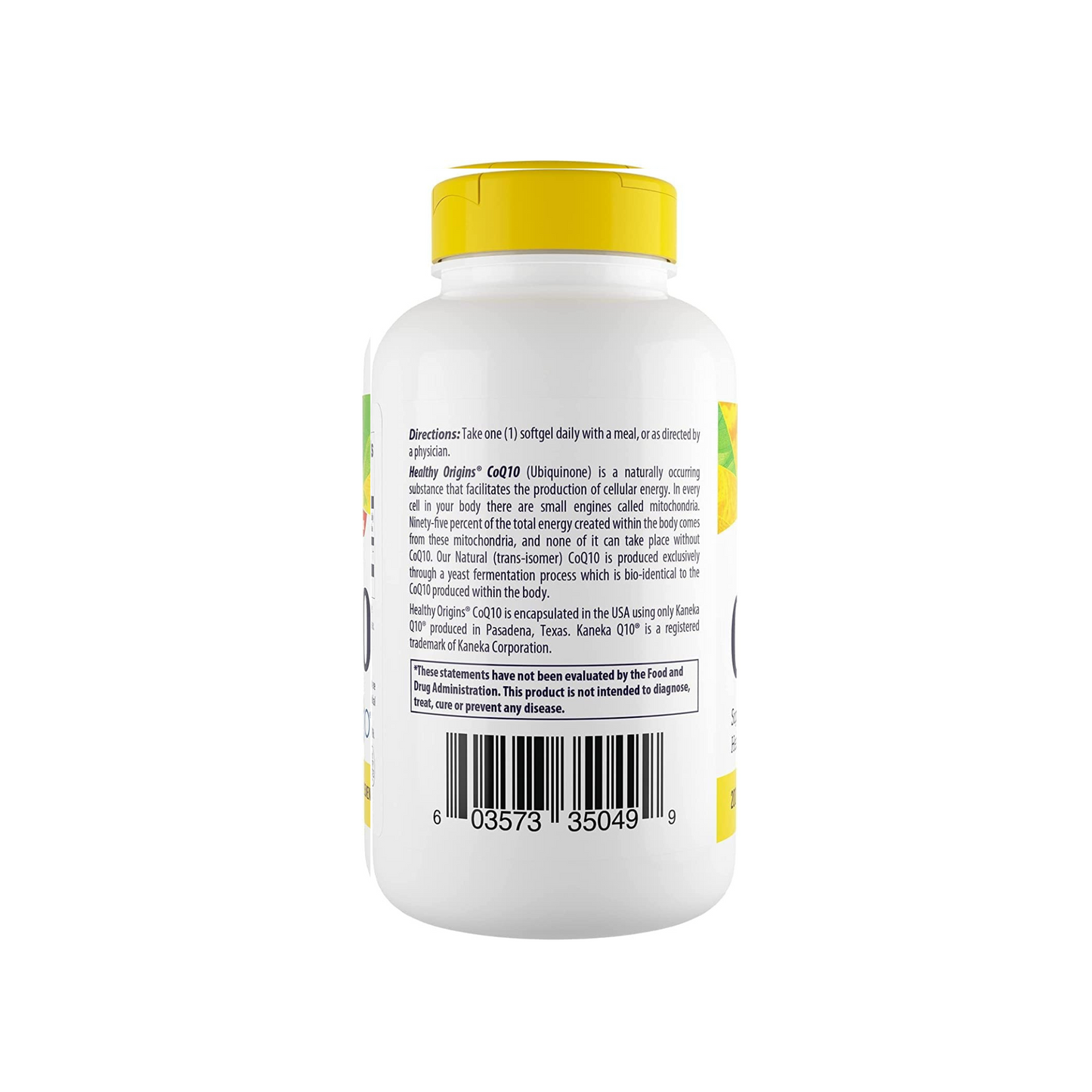 Healthy Origins CoQ10 200 mg (Kaneka Q10®), 150 Cápsulas Softgels