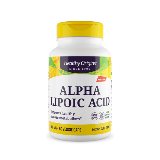 Healthy Origins, Alpha Lipoic Acid, 600 mg, 60 Caps