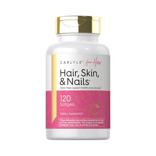 Carlyle Vitamina para Cabelo Pele e Unhas 120 Cápsulas