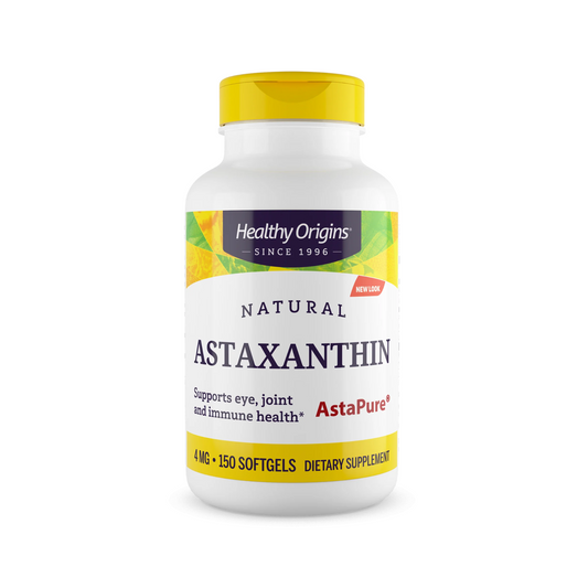 Healthy Origins, Astaxanthin, 4 mg (AstaPure®), 150 Gels
