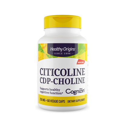 Healthy Origins, Cognizin (Citicoline), 250 mg, 60 Vcaps