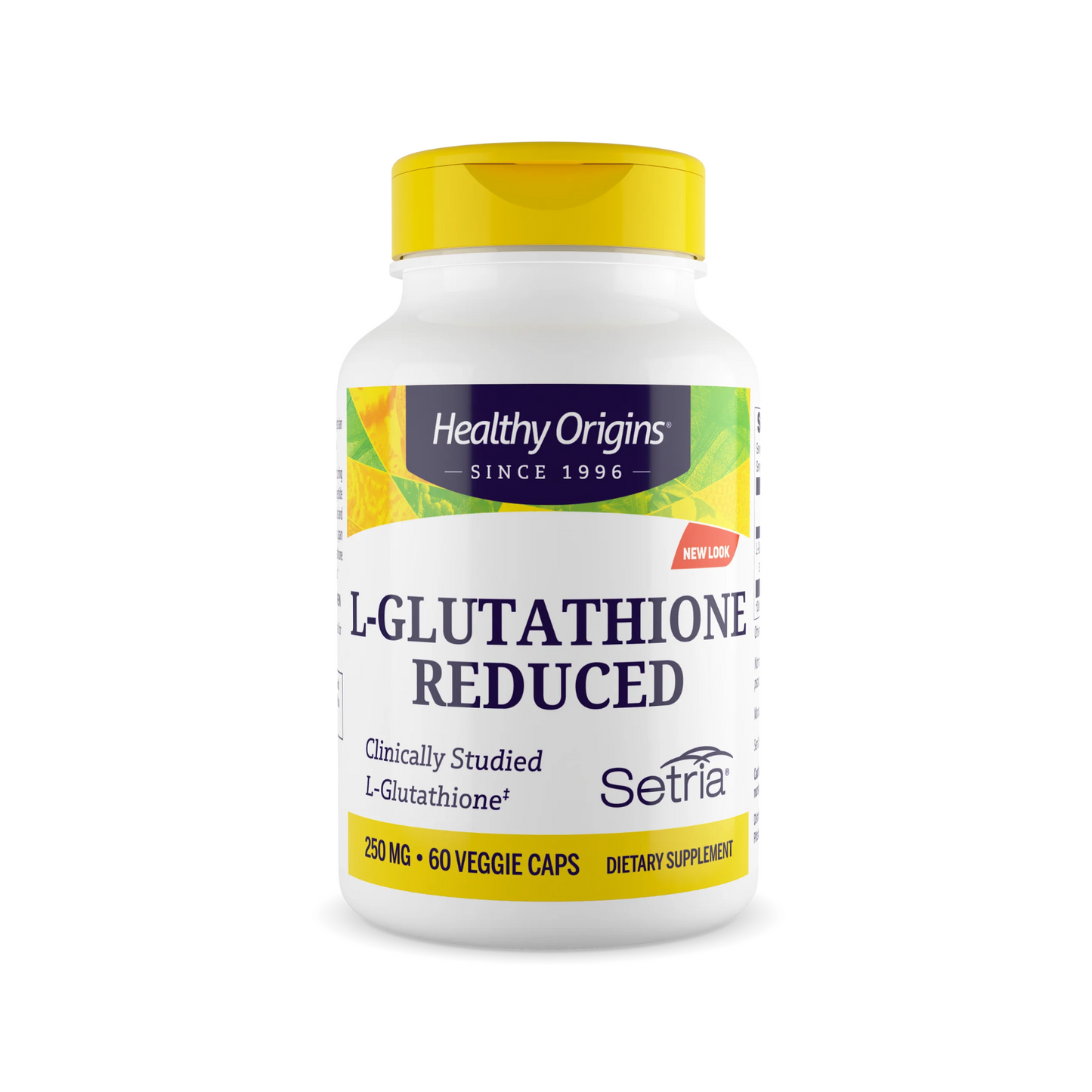 Healthy Origins L-Glutathione (Setria®) 250 mg "reduced" 60 Caps